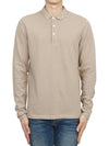 Reformed Men's Collar Long Sleeve T-Shirt MD170H STONE TAUPE - ALLSAINTS - BALAAN 1