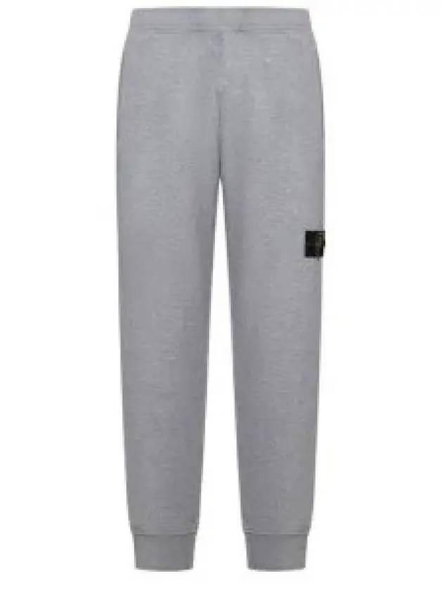 Signature Wappen Patch Cotton Baggy Pants Grey - STONE ISLAND - BALAAN 2