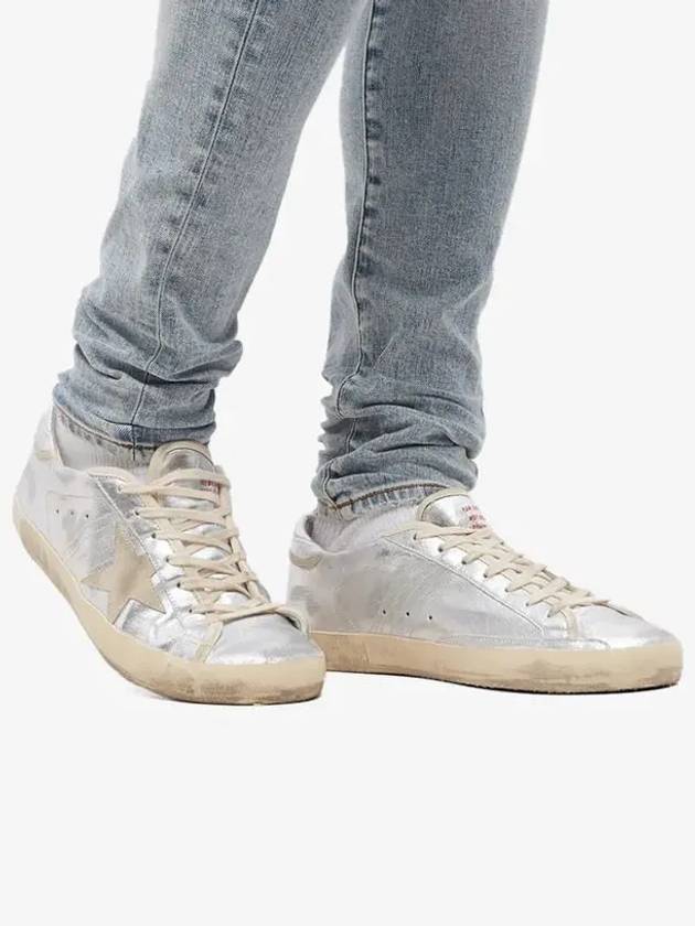 Superstar Classic Low Top Sneakers Silver - GOLDEN GOOSE - BALAAN 6