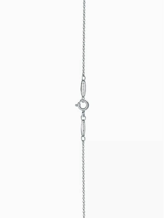 Elsa Peretti Open Heart Pendant Necklace Silver - TIFFANY & CO. - BALAAN 6