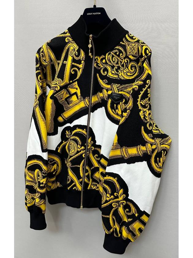 Fornasetti bomber knit zip up 100 - LOUIS VUITTON - BALAAN 3