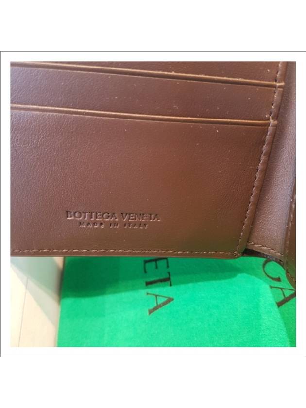 Intrecciato Cassette Half Wallet Brown - BOTTEGA VENETA - BALAAN 8