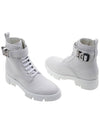 4G Leather Ankle Boots White - GIVENCHY - BALAAN 7