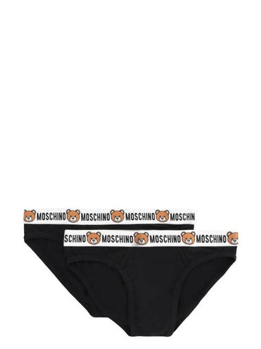 underwear 13844402 A0555 black - MOSCHINO - BALAAN 1