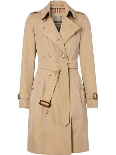 The Mid Length Chelsea Heritage Trench Coat Honey - BURBERRY - BALAAN 2