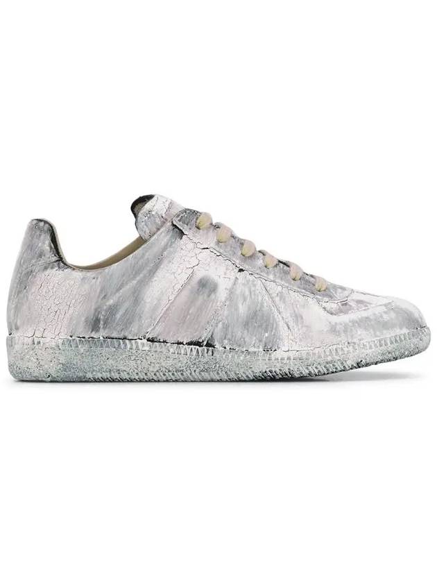 Women's German Army Dirty Low Top Sneakers White - MAISON MARGIELA - BALAAN 3