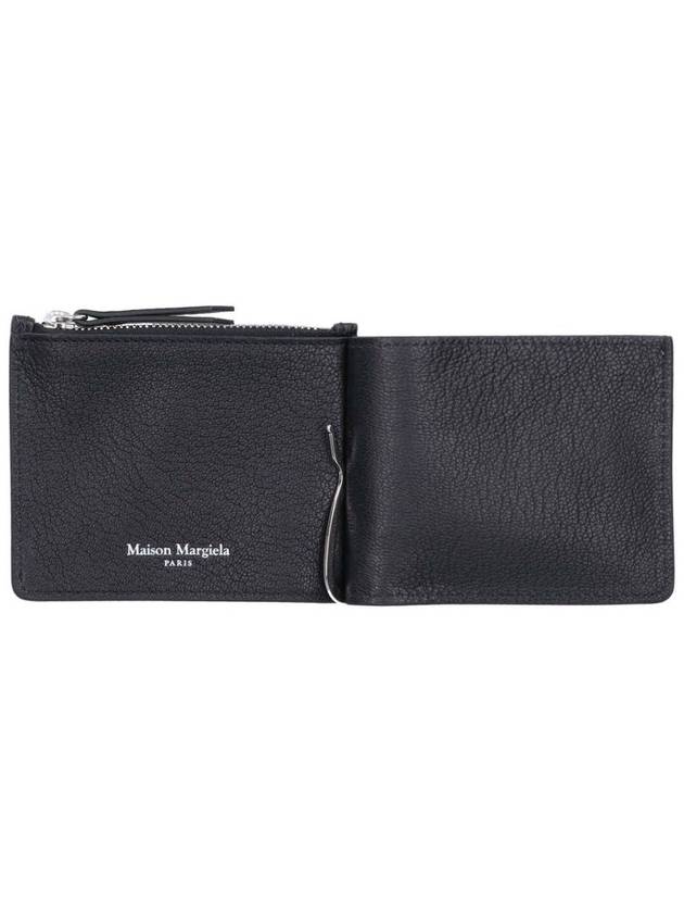 4 Stitch Slim Card Wallet Black - MAISON MARGIELA - BALAAN 4