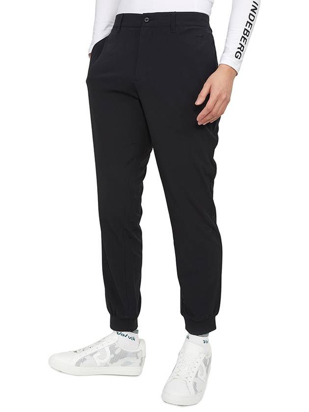 Men's Cuff Jogger Pants Black - J.LINDEBERG - BALAAN 5