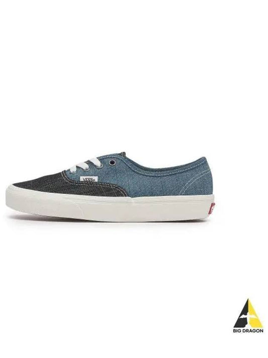 Authentic Threaded Denim Blue White VN000BW5Y6Z1 - VANS - BALAAN 1