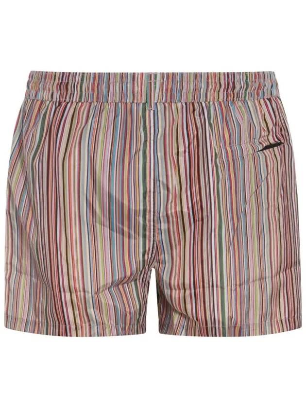 Signature Striped Print Swim Shorts - PAUL SMITH - BALAAN 3