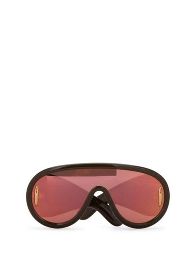 Women Wave Mask Sunglasses LW40108I 96C BPG - LOEWE - BALAAN 2