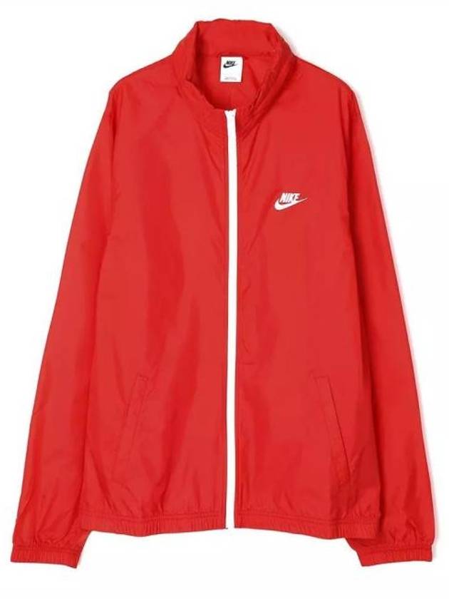 Club Lined Woven Tracksuit Red - NIKE - BALAAN 3