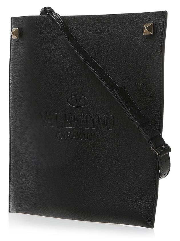 Identity Leather Cross Bag - VALENTINO - BALAAN.