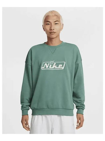 Club Men s Oversized Crew Neck Sweatshirt Bi Coastal HQ2957 361 720204 - NIKE - BALAAN 1