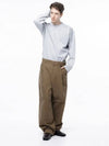 Men s M243PT01BR Corduroy One Tuck Wide Pants Brown - CHANCE'S NOI - BALAAN 7