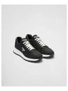 Prax 1 Re-Nylon Low Top Sneakers Black - PRADA - BALAAN 2