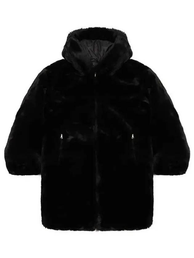 State Bunny Fur Jacket Black - MOOSE KNUCKLES - BALAAN 2