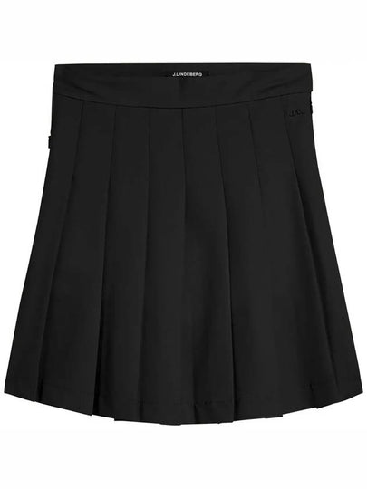 Women's Adina Golf Skirt Skirt Black - J.LINDEBERG - BALAAN 2