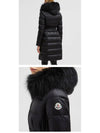 Women's Boedic Long Padding Black - MONCLER - BALAAN 6