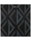 CD Diamond Canvas Clutch Bag Black - DIOR - BALAAN 5