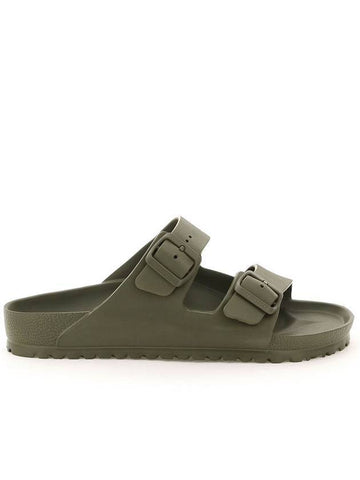 Arizona Eva Slippers Khaki - BIRKENSTOCK - BALAAN 1