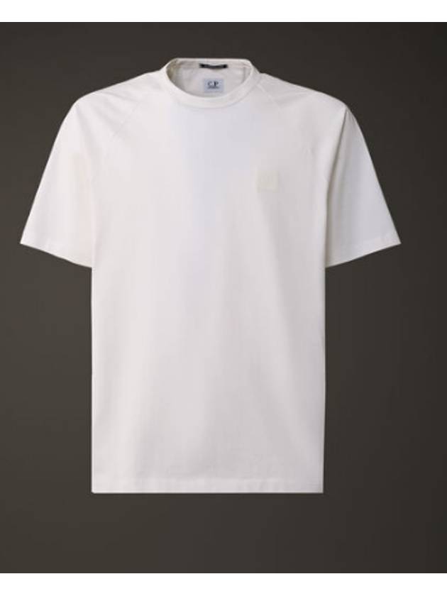 Metropolis Series Short Sleeve T-Shirt White - CP COMPANY - BALAAN 8