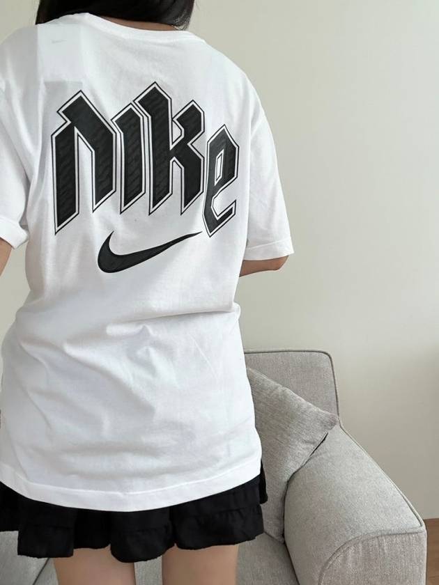 T shirt FD0123 100 White MENS L XL Asian Fit - NIKE - BALAAN 4