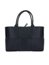 Arco Intrecciato Small Tote Bag Black - BOTTEGA VENETA - BALAAN 2