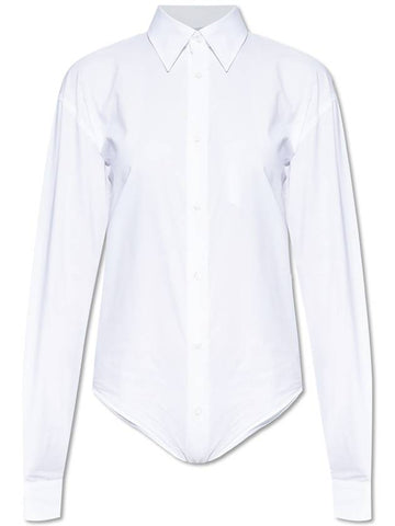 Coperni Shirt Bodysuit, Women's, White - COPERNI - BALAAN 1