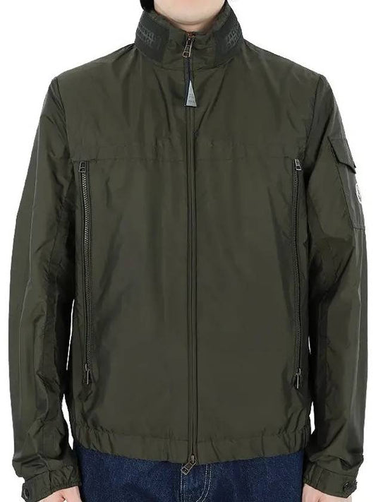 Nire Rain Zip-Up Jacket Green - MONCLER - BALAAN 2