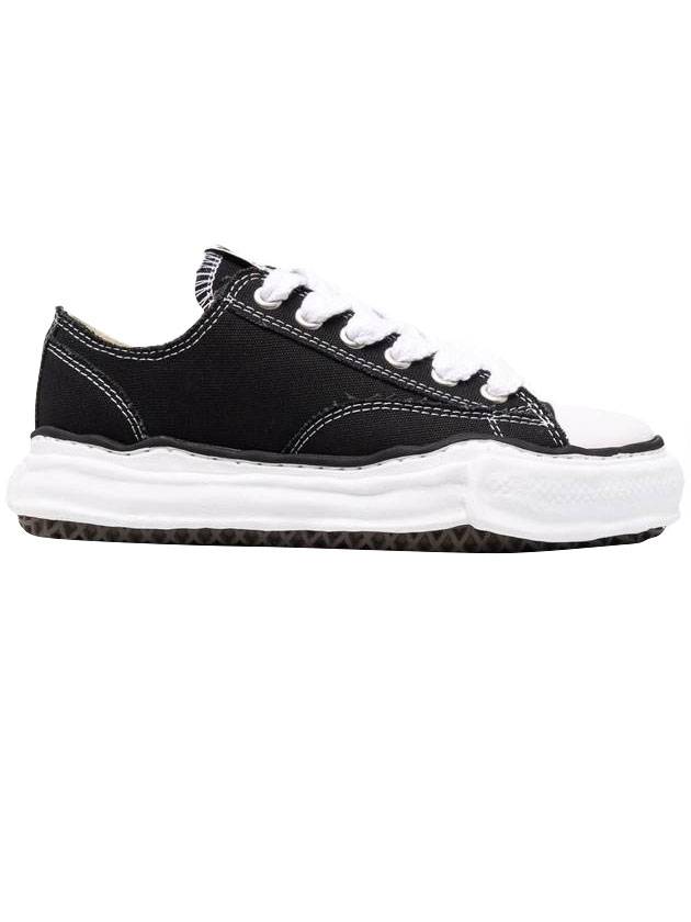 Peterson OG Sole Canvas Low Sneakers Black - MAISON MIHARA YASUHIRO - BALAAN 1