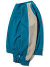 Logo embroidery color combination sweatshirt blue - UJBECOMING - BALAAN 1