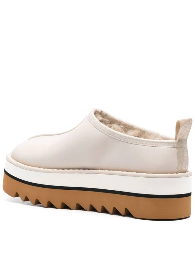 Sneak Ellis Platform Mule Pure White - STELLA MCCARTNEY - BALAAN 4