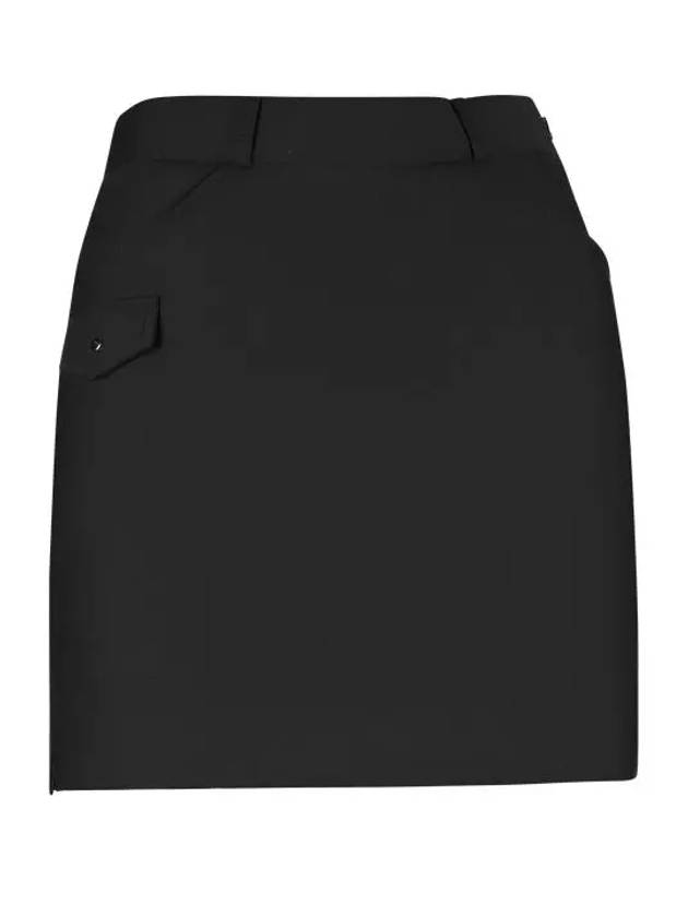 Women s Diagonal Line Padded Culotte Skirt BMU4W148W - LUX GOLF - BALAAN 1