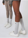 AU42AS09 Cushion Crew Socks Light Gray - ATHPLATFORM - BALAAN 7