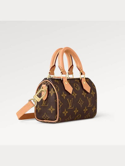 Nano Speedy Monogram Tote Bag Brown - LOUIS VUITTON - BALAAN 2