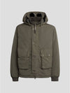 Chrome R Goggles Hooded Jacket Olive - CP COMPANY - BALAAN 2