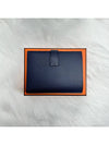 Bearn Compact Half Wallet Blue Indigo - HERMES - BALAAN 3