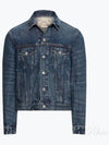 Icon Tracker Denim Jacket Blue - POLO RALPH LAUREN - BALAAN 2