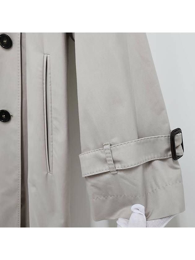 The Cube TITRENCH Tea Trench Water Repellent Trench Coat Ecru 2419021014600 002 - MAX MARA - BALAAN 6