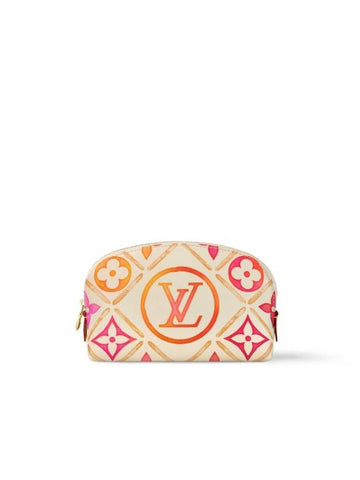 Pochette Cosmetic Pouch Bag Coral - LOUIS VUITTON - BALAAN 1