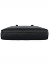 Logo Duffel Leather Brief Case Black - SAINT LAURENT - BALAAN 7