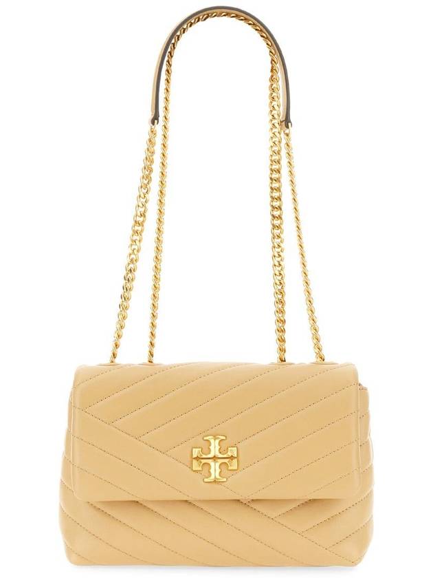 Kira Chevron Convertible Strap Small Shoulder Bag Desert Dune - TORY BURCH - BALAAN 4