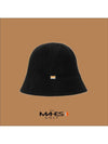 Logo Bucket Hat Black Orange Label Angora Bucket Hat EC00679 - MAHES - BALAAN 3