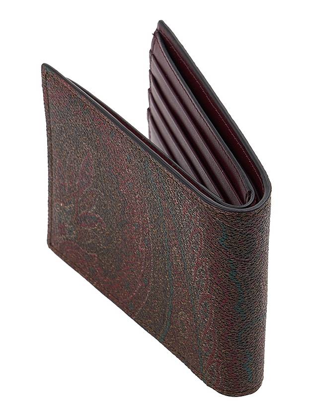 Paisley Print Bifold Wallet Brown - ETRO - BALAAN 4