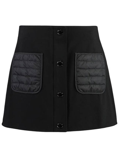 Logo H line skirt black - MONCLER - BALAAN 2