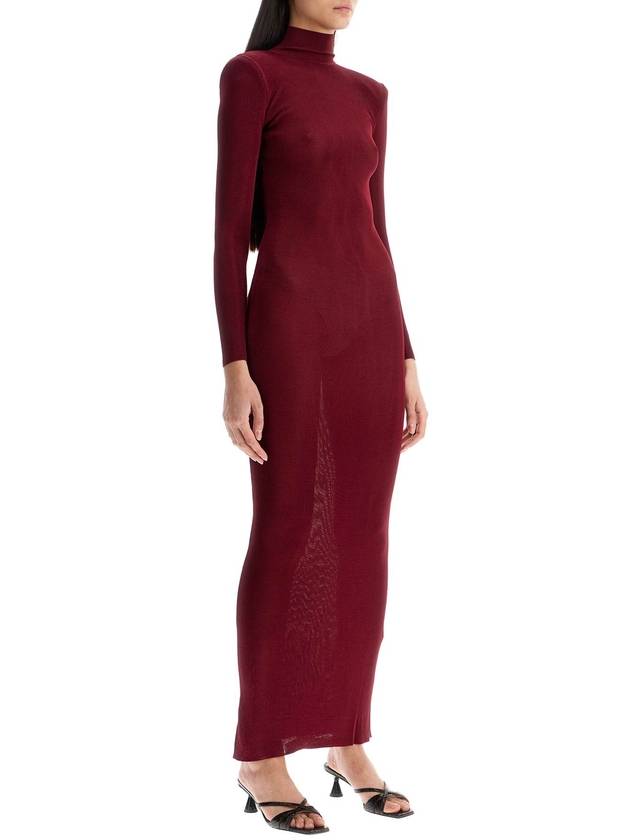 maxi viscose knit dress in - SELF PORTRAIT - BALAAN 2