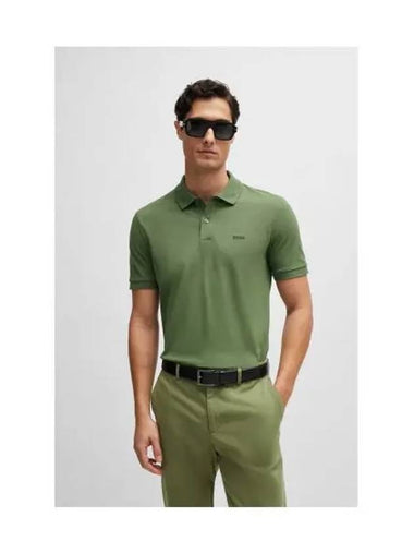 Pima cotton pique polo shirt regular fit 50468301 381 - BOSS - BALAAN 1