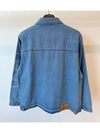 AU Australia SS LINK Workwear Jacket Denim ST1L0491 Mid Blue WOMENS - STUSSY - BALAAN 7