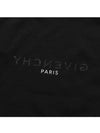 Men's Reverse Logo Round Slim Short Sleeve T-Shirt Black - GIVENCHY - BALAAN 4